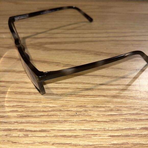 MP20208 HAVANA Square Full Rim brown Eyeglasses Frames 53-17-140 - Picture 2 of 5